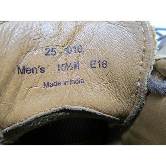 Johnston & Murphy Copeland Brown Leather Sheepskin Chukka Boots Mens Size  10.5 - Picture 8 of 11